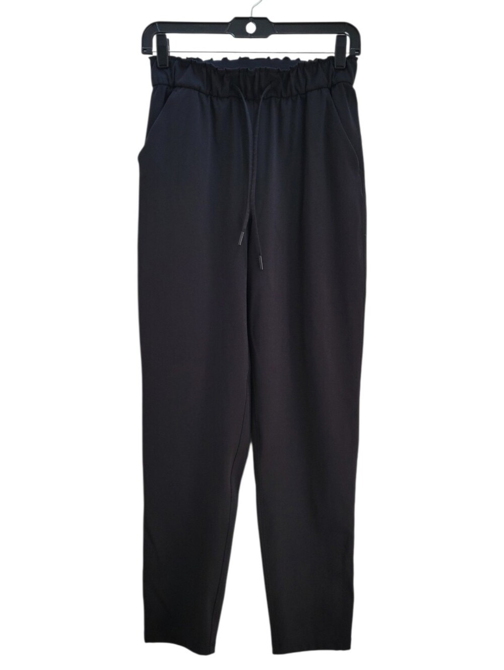 Lululemon Keep Moving Pant 7/8 High-Rise Black Size 4 Travel‎ Relaxed Luxtreme